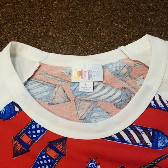 Lularoe Firecracker Randy - Picture 6 of 6